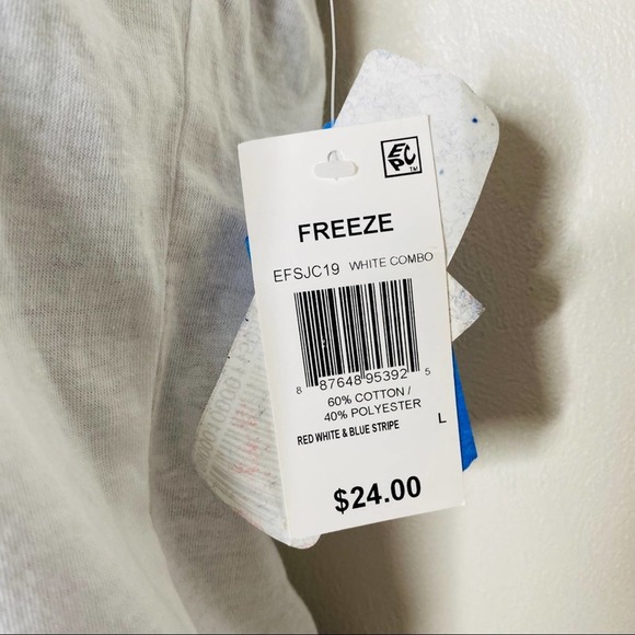 Freeze Star Halter Tank Top New Size Large - Picture 4 of 8